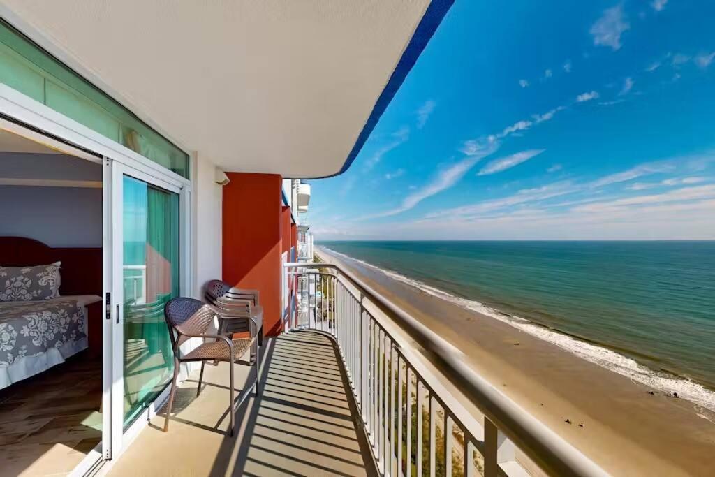 Stunning Oceanfront Spacious Condo Myrtle Beach Exterior foto