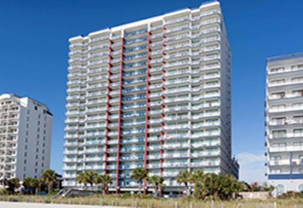 Stunning Oceanfront Spacious Condo Myrtle Beach Exterior foto